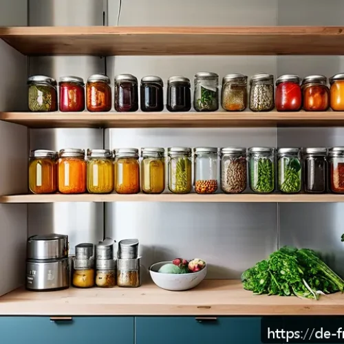 Home 32 도시 발효실 창업 시 알아야 할 필수 사항 - A modern urban fermentation lab interior in a compact Berlin apartment, featuring clean, multifuncti...
